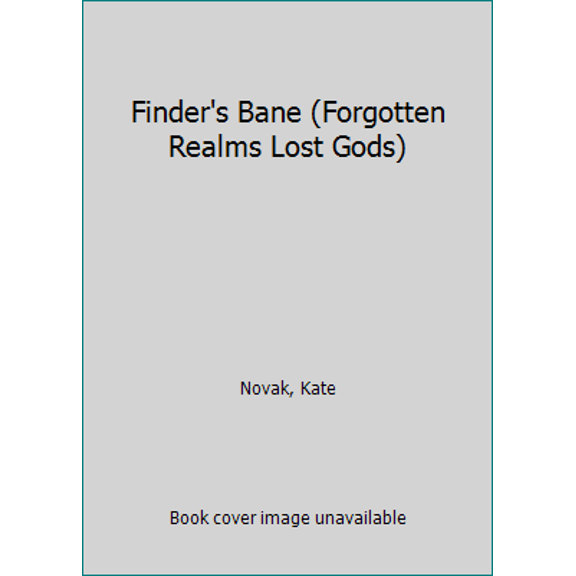 Pre-Owned Finder's Bane (Paperback) by Kate Novak, Jeff Grubb