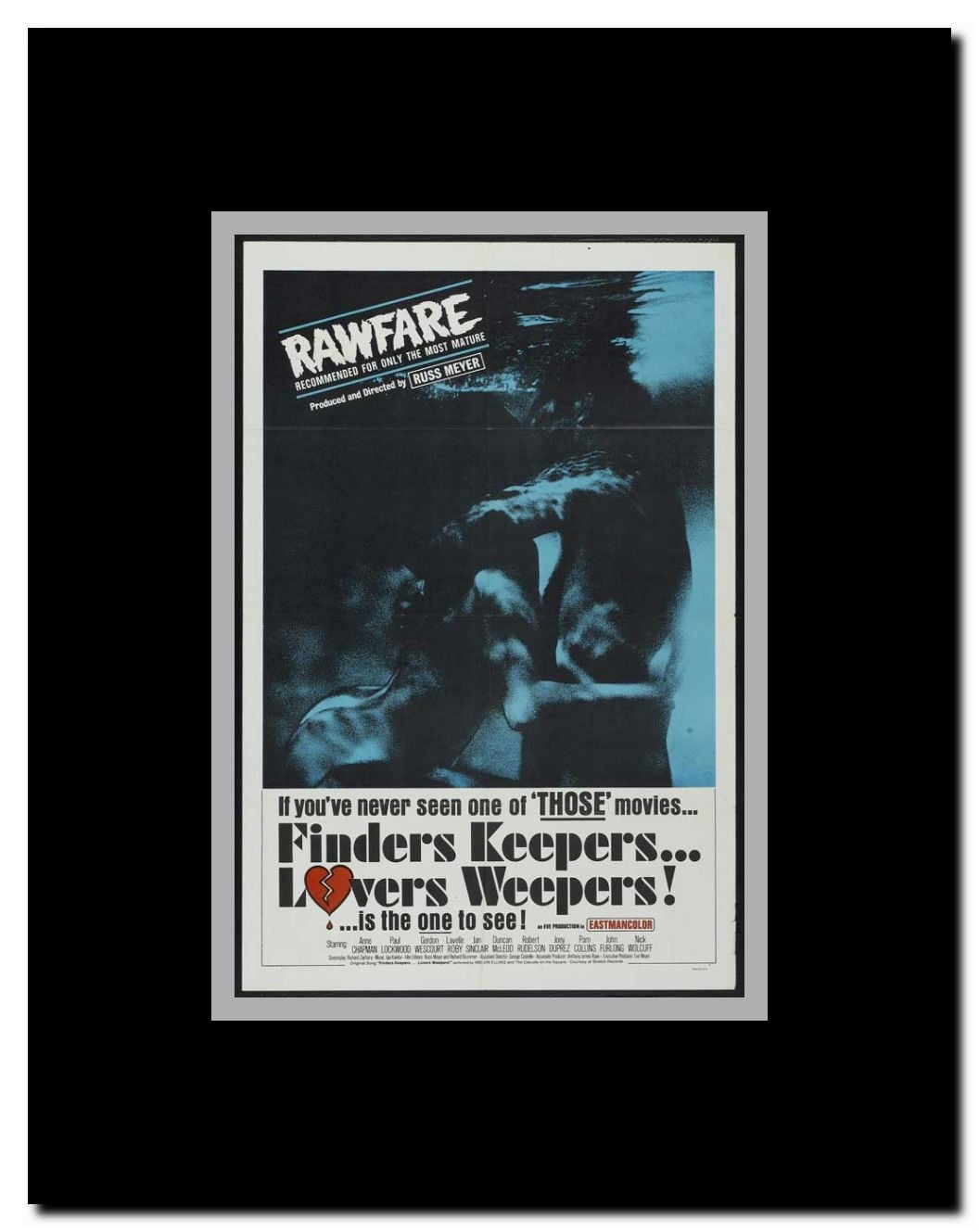 Finders Keepers Lovers Weepers Framed Movie Poster