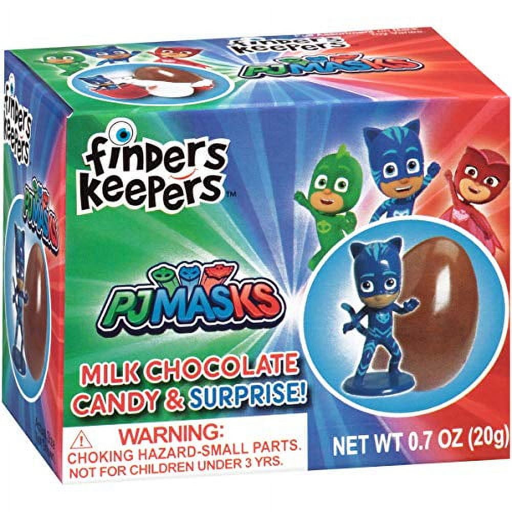 Finders Keepers PJ Masks Milk Chocolate Egg Toy Surprise (Pack
