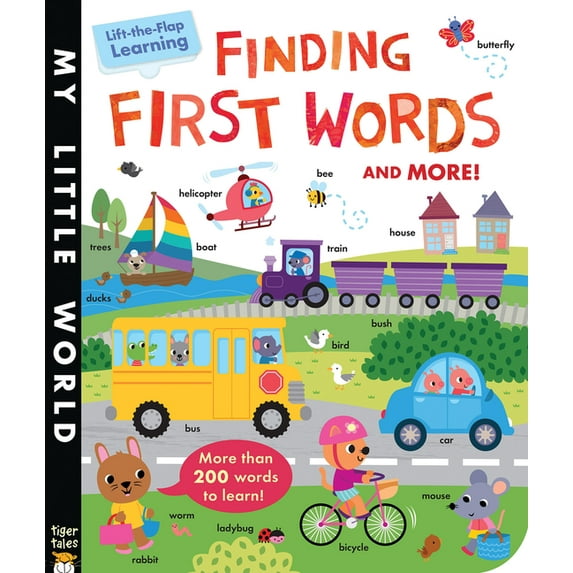 Finding 1st Words and More (Board Book)