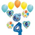 thumbnail image 1 of Finding Dory 4th Birthday Party Supplies Balloon Bouquet Decorations, 1 of 8
