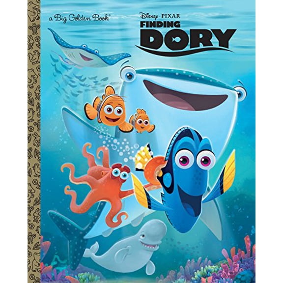 Pre-Owned Finding Dory (Big Golden Books) Paperback