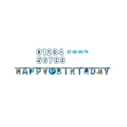 Finding Dory Jumbo Birthday Banner Age Customizable 10’