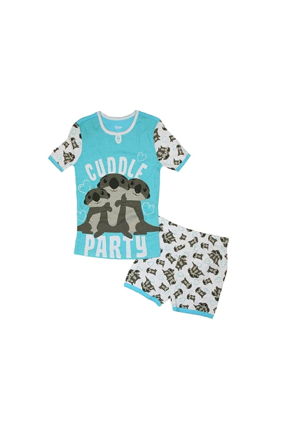 Finding Dory Little Girls Cuddle Party Pajama 2 Piece Shorts Set