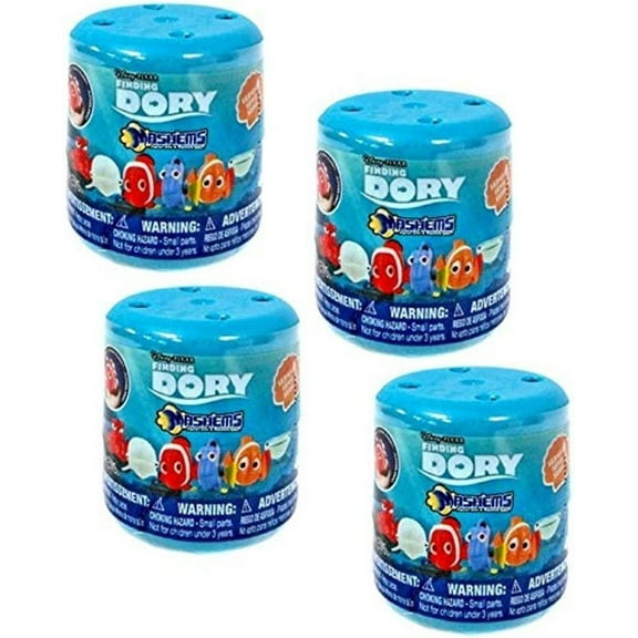FINDING DORY MASH'EMS SQUISHY MINI FIGURE PACK SERIES 1 BUNDLE [4 RANDOM FIGURES ,#G14E6GE4R-GE 4-TEW6W281109