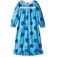 thumbnail image 1 of Finding Dory Nemo Girls Flannel Granny Gown Nightgown Pajamas (6, Jellyfish Blue), 1 of 1