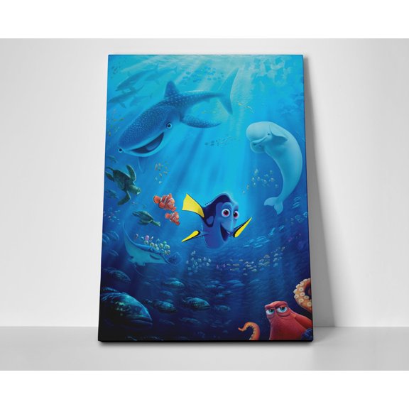 Finding Dory Poster or Wrapped Canvas