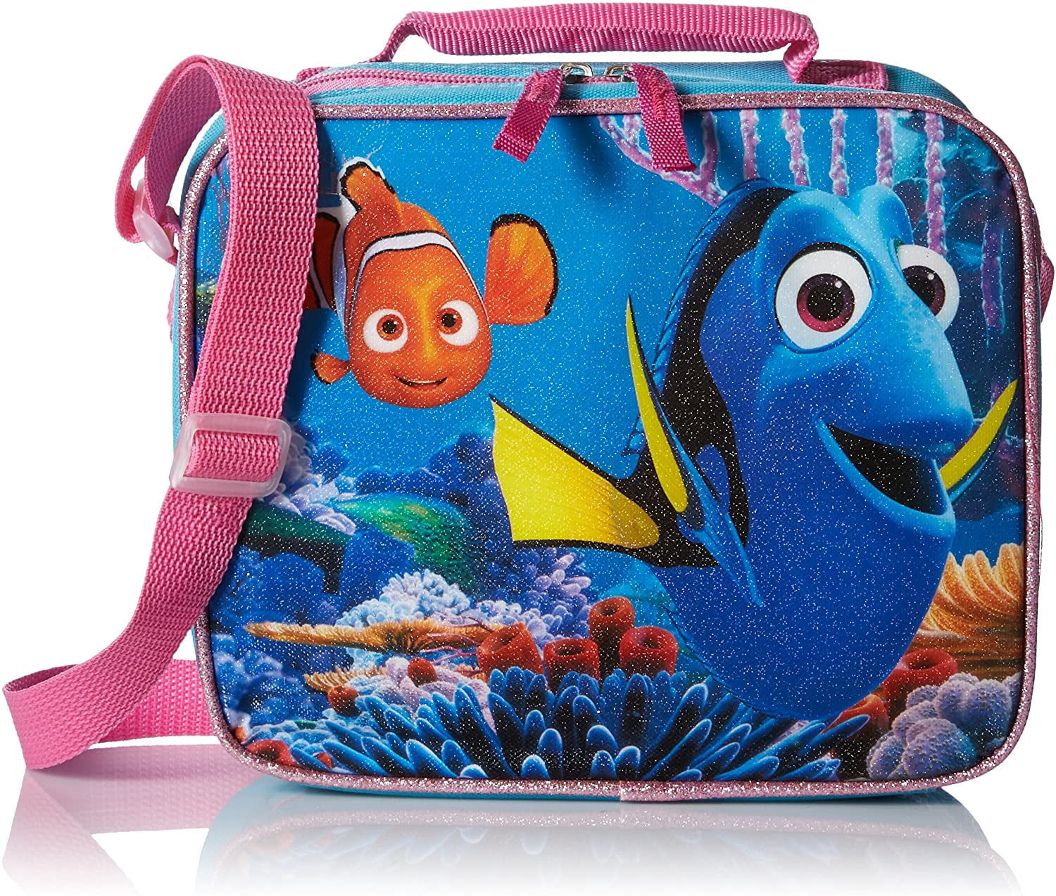 Finding Dory Rectangle Lunch bag with Strap and Microsilk Printing