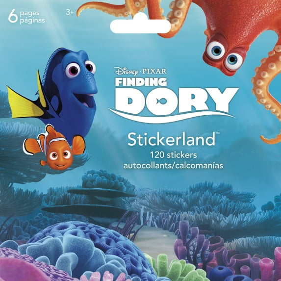 Finding Dory Stickerland Pad, 6 Pages