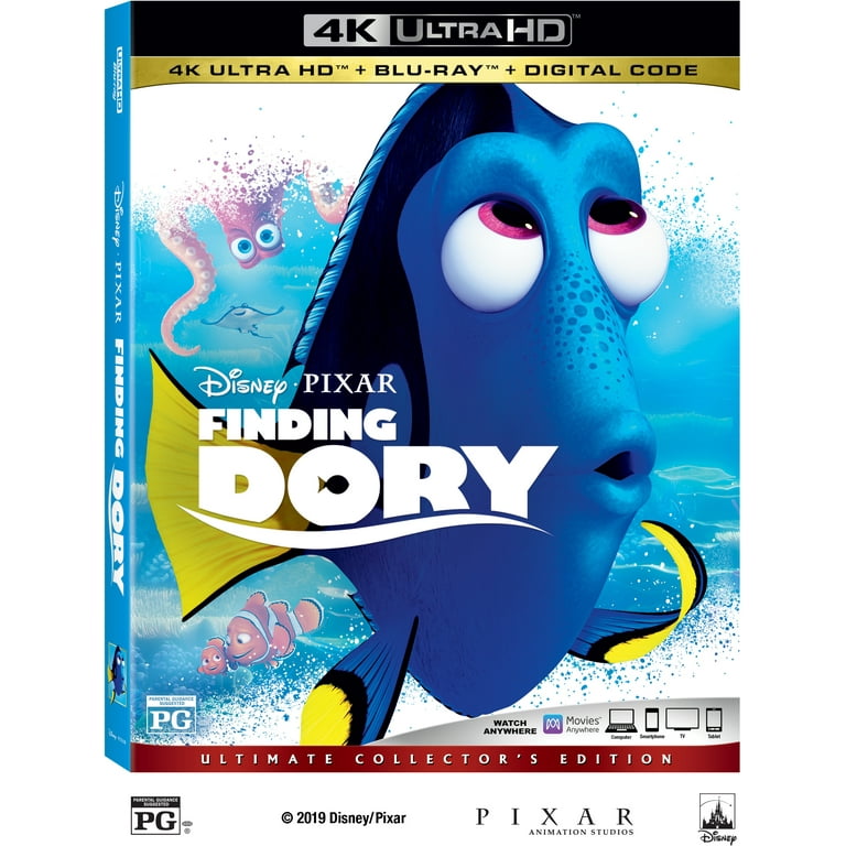 Finding Dory (UHD + Blu-ray + Digital Copy) - Walmart.com