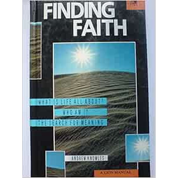 Pre-Owned Finding Faith (Lion Manual) Hardcover