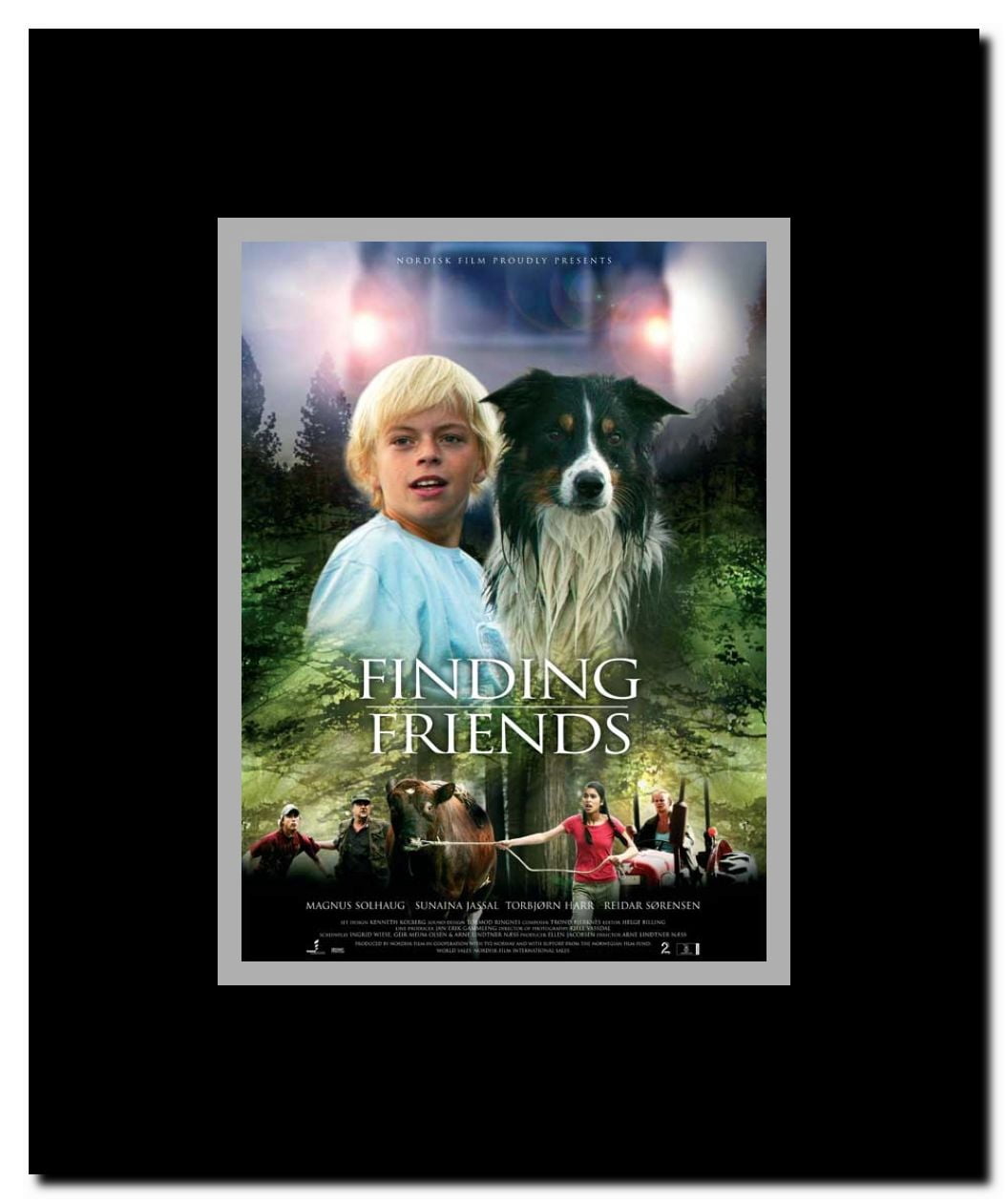 Finding Friends Framed Movie Poster