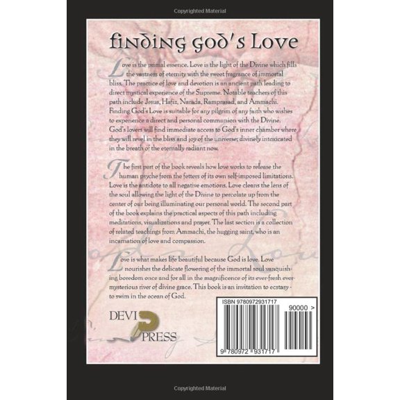 Pre-Owned Finding God's Love : The Theory and Practice of Love and Devotion as a Spiritual Path (Paperback)