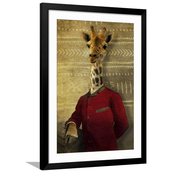 Art.com Finding His Roots Giclee Print by J Hovenstine Studios, Black Frame Wall Art, 32" x 44"