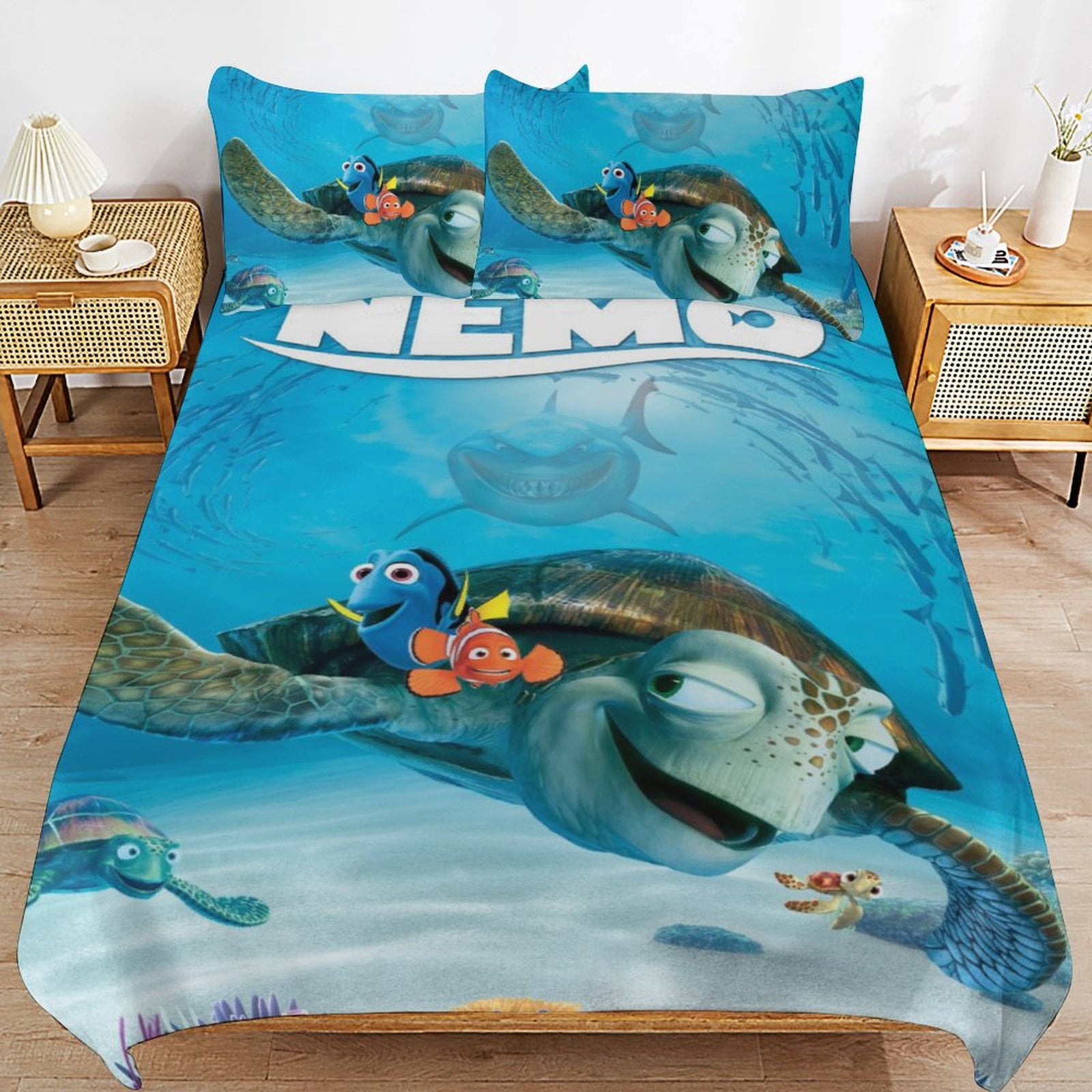 Finding Nemo 3-Piece Bedding Set Warm And Comfortable Soft Duvet