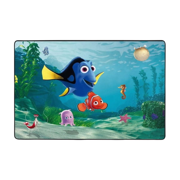 Finding Ne-m Area Rug Cartoon Rugs Non-Slip Soft Carpet Soft Floor Mats for Home Decor Living Room Bedroom Mat 36"X24"