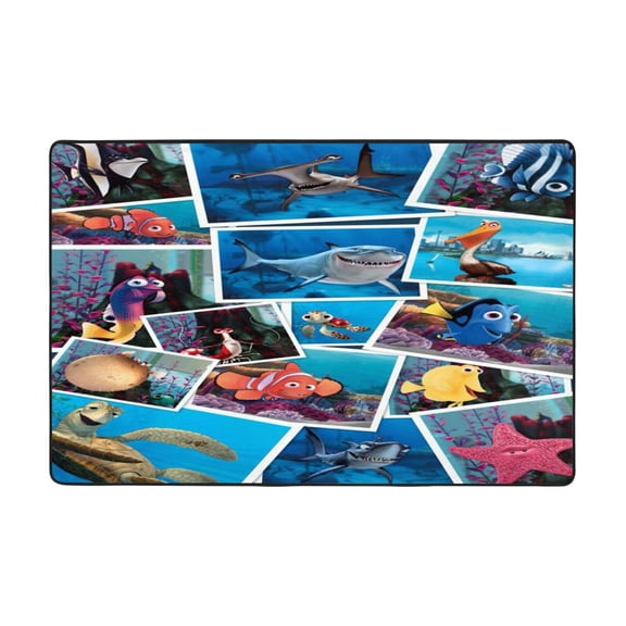 Finding Ne-m Area Rug Cartoon Rugs Non-Slip Soft Carpet Soft Floor Mats for Home Decor Living Room Bedroom Mat 36"X24"
