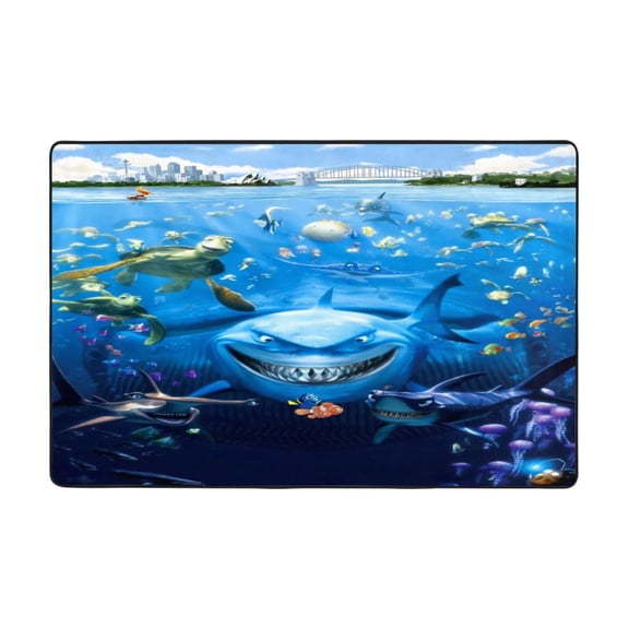 Finding Ne-m Area Rug Cartoon Rugs Non-Slip Soft Carpet Soft Floor Mats for Home Decor Living Room Bedroom Mat 36"X24"