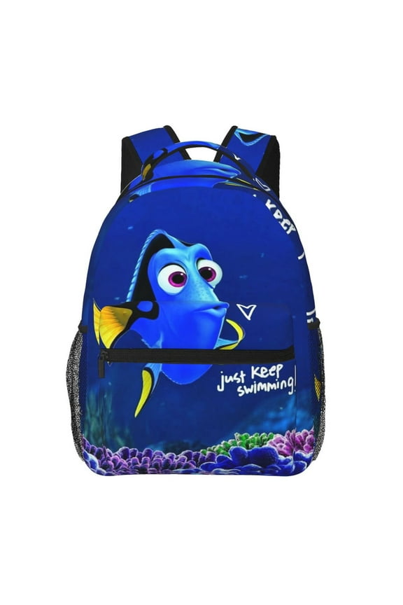 Finding Nemo Backpack All Over Print Casual School Laptop Bags Lightweight Travel Sports Shoulder Daypack Bookbags