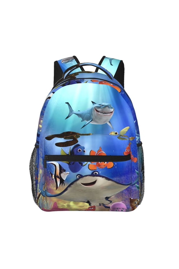 Finding Nem0 Backpack Cute Cartoon Lightweight Backpacks Portable Outdoor Travel Backpack Laptop Bag