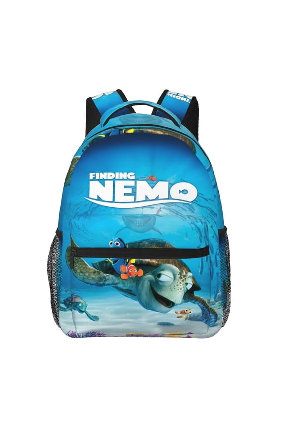 Finding Nem0 Backpack Cute Cartoon Lightweight Backpacks Portable Outdoor Travel Backpack Laptop Bag
