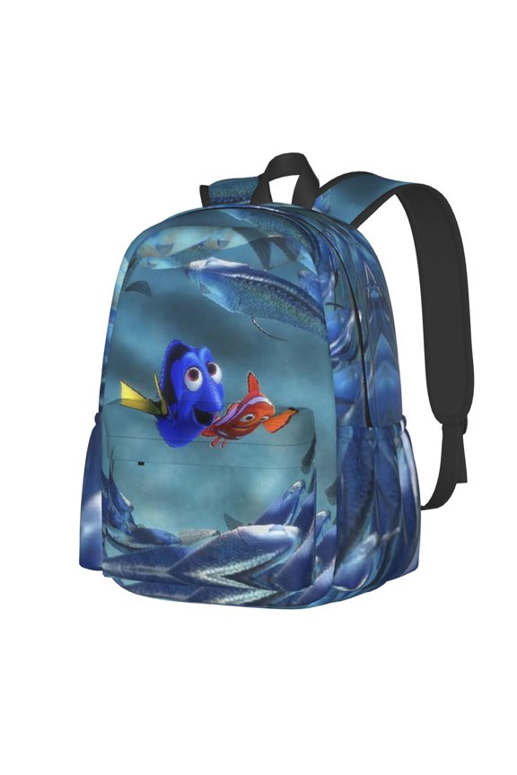 Finding Nemo Backpack Leisure backpack Travel Backpack Laptop Backpack Bags Bookbag 16.9 x 11 x 6.3 inch