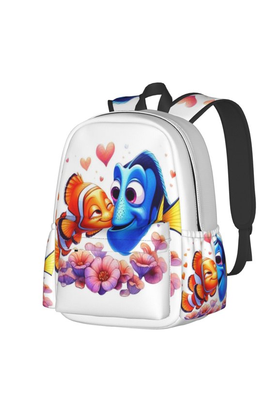 Finding Nemo Backpack Leisure backpack Travel Backpack Laptop Backpack Bags Bookbag 16.9 x 11 x 6.3 inch