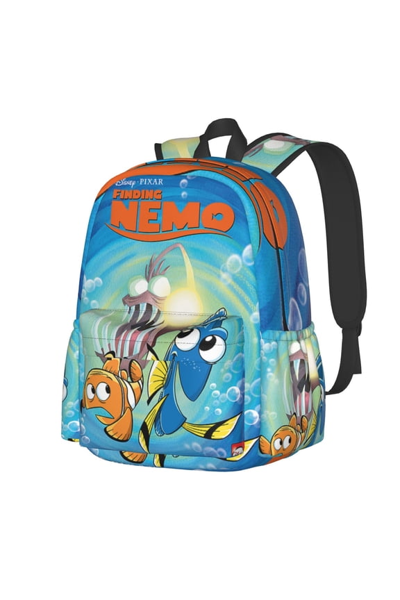 Finding Nemo Backpack Leisure backpack Travel Backpack Laptop Backpack Bags Bookbag 16.9 x 11 x 6.3 inch
