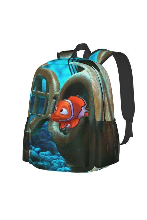 Finding Nemo Backpack Leisure backpack Travel Backpack Laptop Backpack Bags Bookbag 16.9 x 11 x 6.3 inch