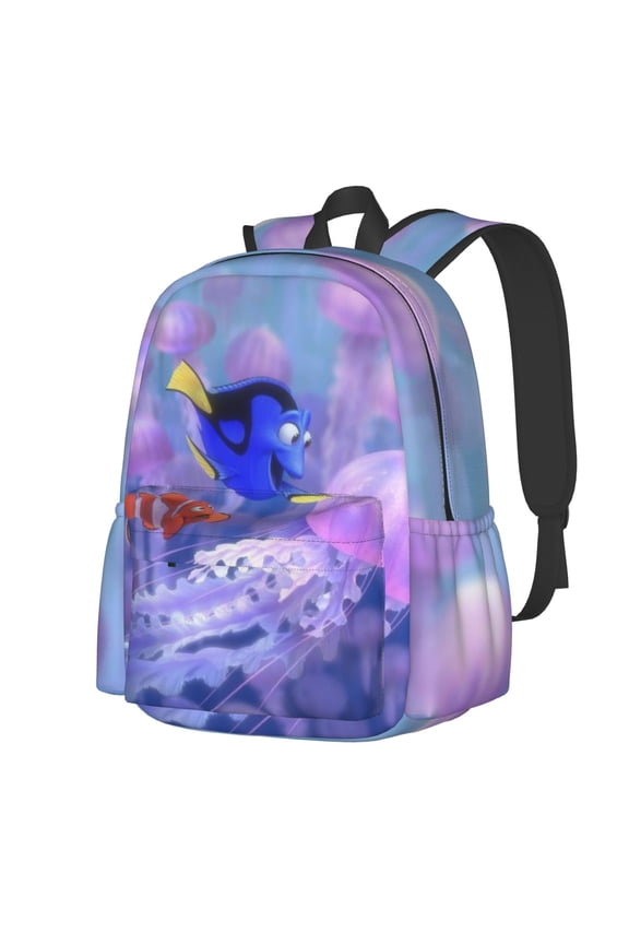 Finding Nemo Backpack Leisure backpack Travel Backpack Laptop Backpack Bags Bookbag 16.9 x 11 x 6.3 inch