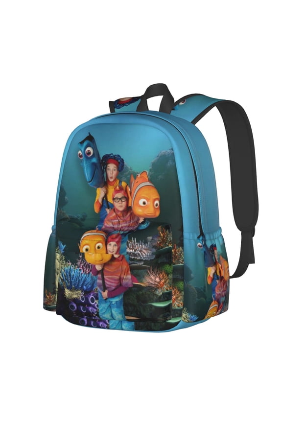 Finding Nemo Backpack Leisure backpack Travel Backpack Laptop Backpack Bags Bookbag 16.9 x 11 x 6.3 inch