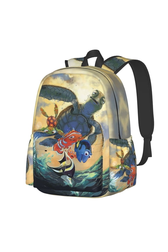 Finding Nemo Backpack Leisure backpack Travel Backpack Laptop Backpack Bags Bookbag 16.9 x 11 x 6.3 inch