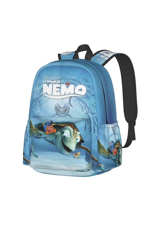 Finding Nemo Backpack Leisure backpack Travel Backpack Laptop Backpack Bags Bookbag 16.9 x 11 x 6.3 inch