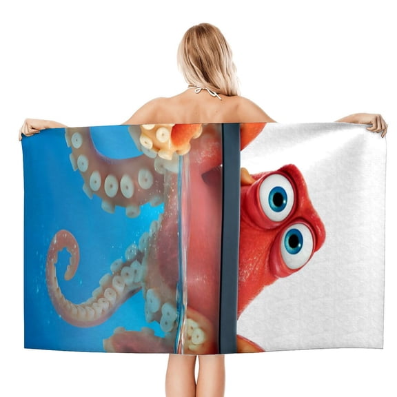 Finding Nemo Beach Quick Drying Towel, durable, fast-drying, lightweight, and ideal for poolside or beach lounging.size 30.7x59in (78x150cm)