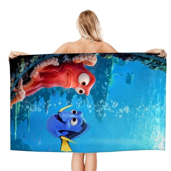 Finding Nemo Beach Quick Drying Towel, lightweight, quick-drying, and sand-proofyour ultimate beach companion.size 30.7x59in (78x150cm)