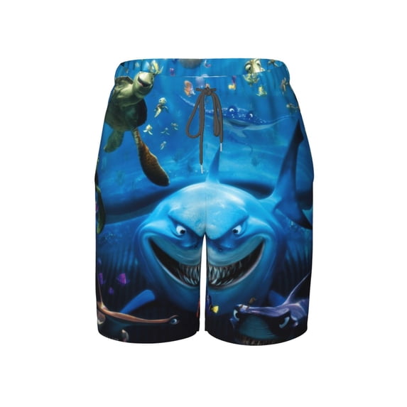 Finding Nemo Boy'S Swim Trunks Quick Dry Board Shorts Kids Beach Swim Shorts Bathing Suits Swimsuit