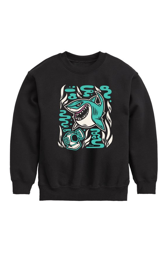 - Bruce - Youth Boys Crew Fleece Sweatshirt