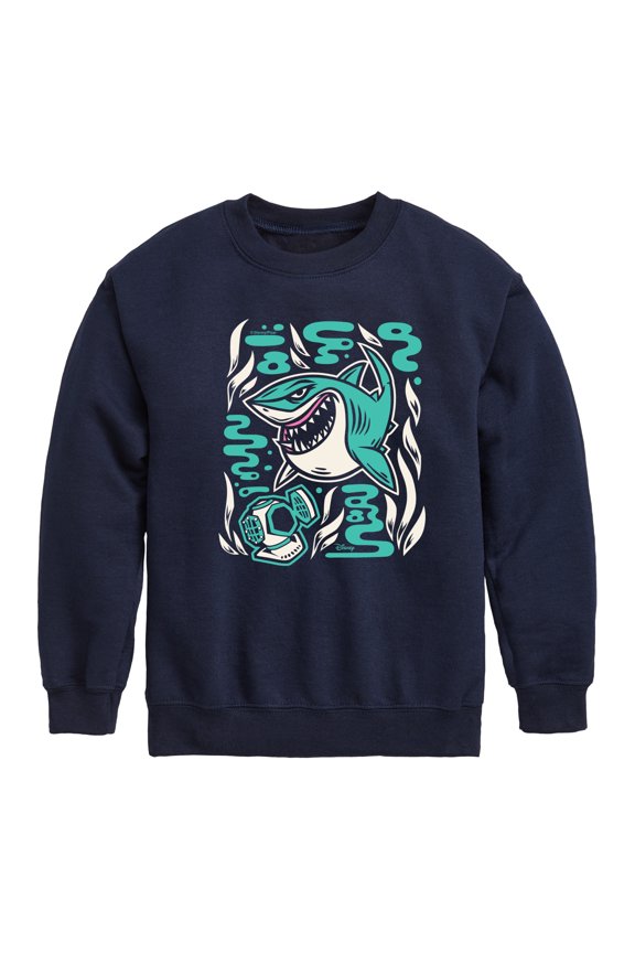 - Bruce - Youth Boys Crew Fleece Sweatshirt