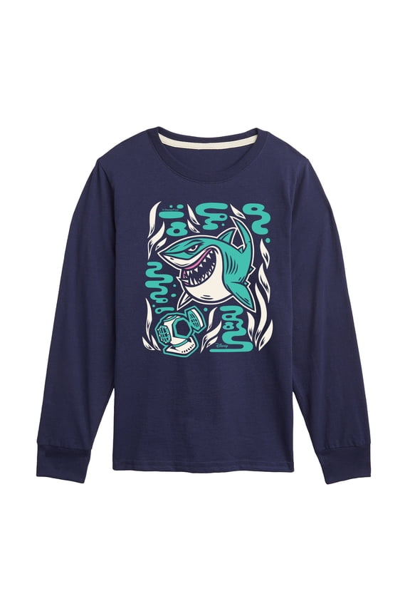 - Bruce - Youth Boys Long Sleeve Graphic T-Shirt