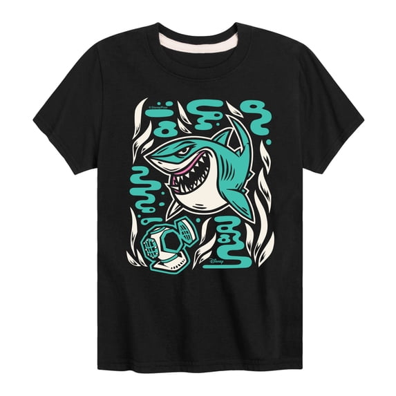 Finding Nemo - Bruce - Youth Boys Short Sleeve Graphic T-Shirt