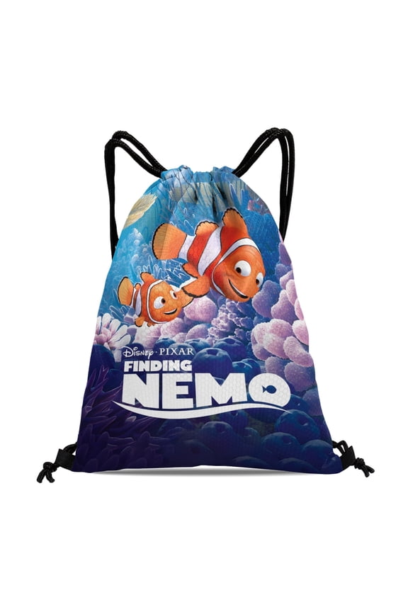 Finding Nemo Camping Backpack:Waterproof, suitable for outdoor fitness, hiking, swimming, travel, shopping, and beach, sized at 15.7*17.7 inches (40cm45cm.