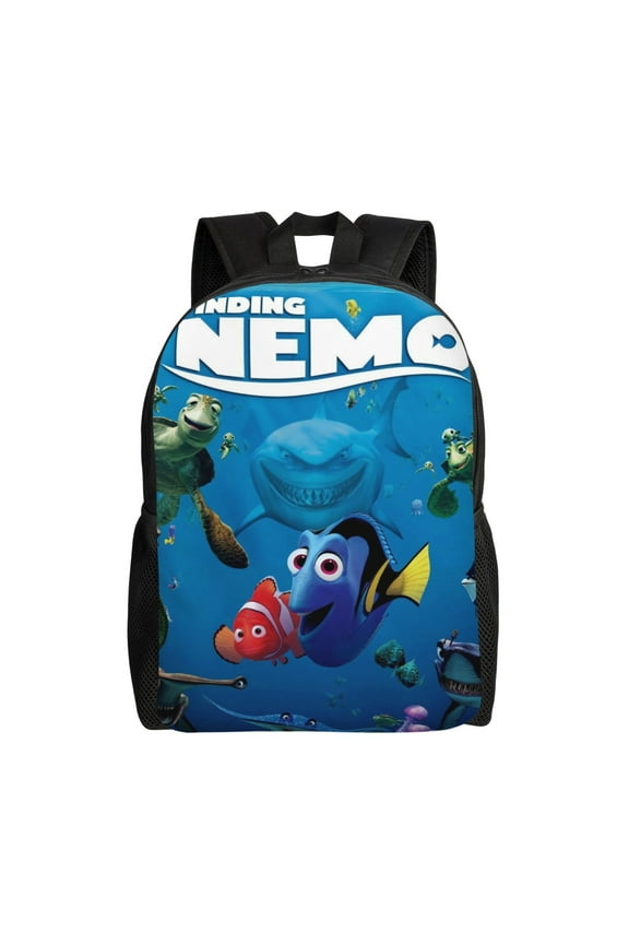 Finding Nemo Cartoon Backpack Cute Large Capacity Casual School Unisex Laptop Bags Travel Sports Daypack Bookbags
