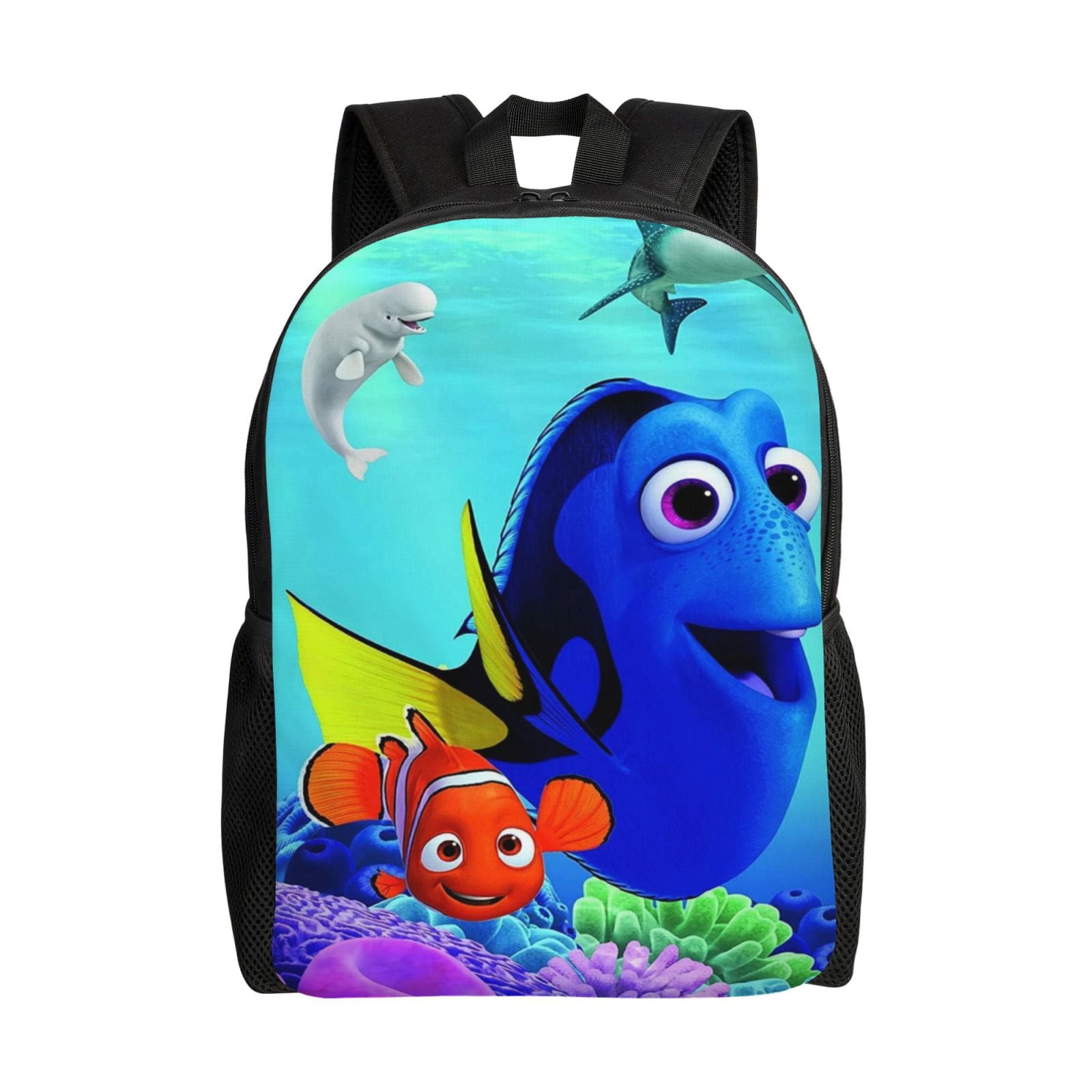 Finding Nemo Cartoon Backpack Cute Large Capacity Casual School Unisex Laptop Bags Travel Sports Daypack Bookbags