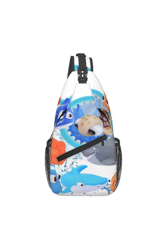 Finding Nemo Casual Sling Bag for Women Men Travel Crossbody Sling Backpack Small Chest Shoulder Bag Gym Sports Hiking Daypack 7.5 x 3.5 x 15.3 inch