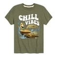 thumbnail image 1 of Finding Nemo - Chill Vibes - Toddler And Youth Short Sleeve Graphic T-Shirt, 1 of 5