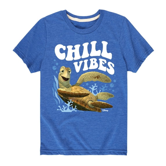 Finding Nemo - Chill Vibes - Toddler And Youth Short Sleeve Graphic T-Shirt