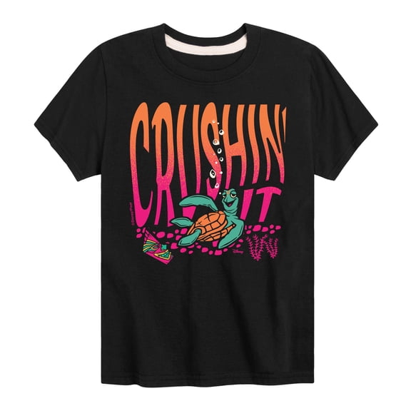 Finding Nemo - Crushin' It Boys' Short Sleeve Graphic T-Shirt