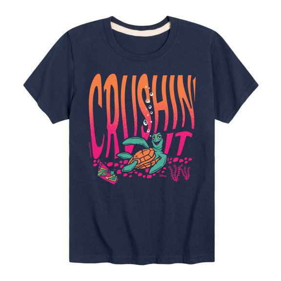 Finding Nemo - Crushin' It Boys' Short Sleeve Graphic T-Shirt