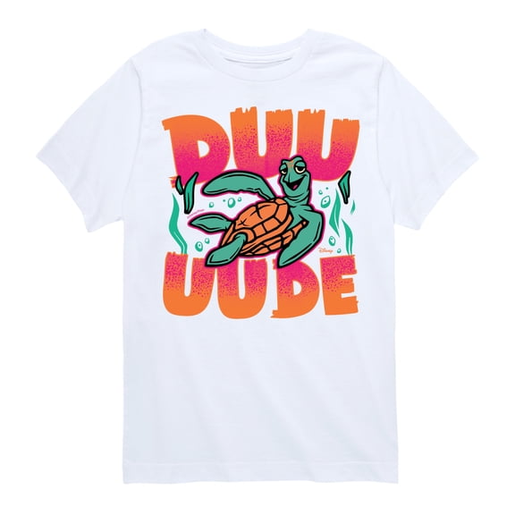Finding Nemo - Duuuude - Youth Boys Short Sleeve Graphic T-Shirt