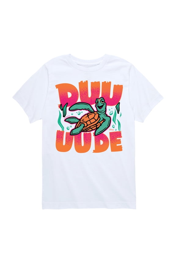 - Duuuude - Youth Boys Short Sleeve Graphic T-Shirt